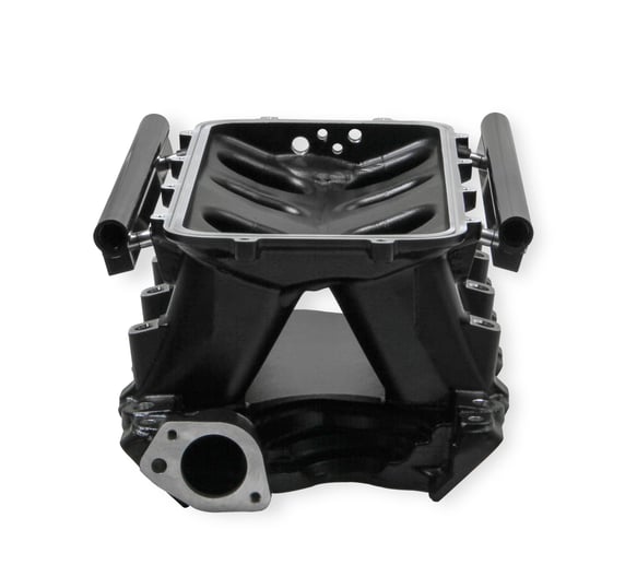 HOLLEY EFI BLACK 351W FORD HI-RAM EFI MANIFOLD BASE (9.5" Deck)