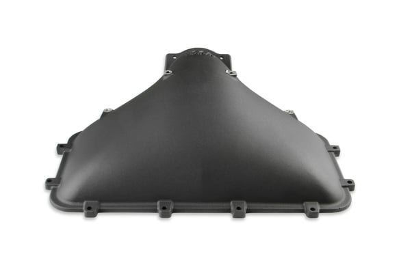 HOLLEY EFI 8.2 DECK SBF FORD HI-RAM EFI MANIFOLD WITH SIDE MOUNT TOP-BLACK with 95mm 1986-95 Ford 5.0 Throttle Body Flange