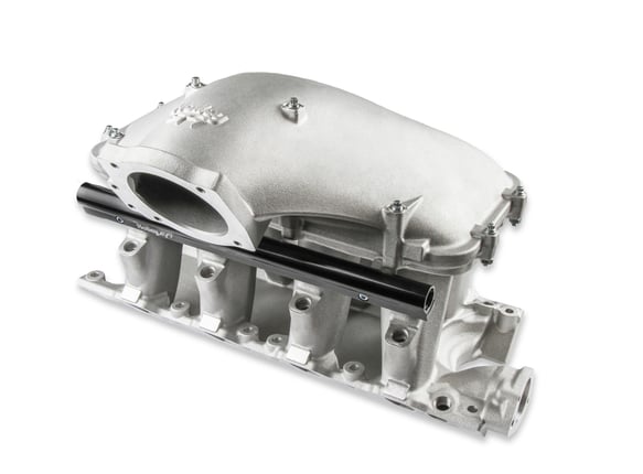 HOLLEY EFI 351W FORD HI-RAM EFI MANIFOLD WITH SIDE MOUNT TOP 95mm 1986-95 Ford 5.0 Throttle Body Flange