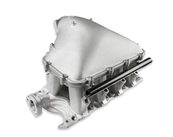 HOLLEY EFI 351W FORD HI-RAM EFI MANIFOLD WITH SIDE MOUNT TOP 95mm 1986-95 Ford 5.0 Throttle Body Flange