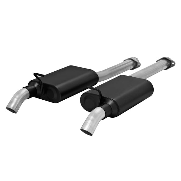 Flowmaster 1986-2004 Ford Mustang GT, LX, & Cobra with 4.6L and 5.0L engines. Fits coupes and convertibles - AMERICAN THUNDER CAT-BACK EXHAUST SYSTEM