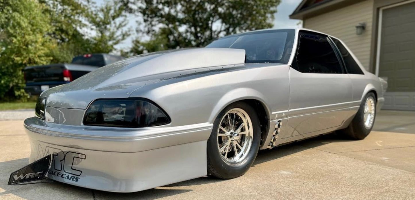 Joe Van O 87-93 Ford Mustang Pin On Bubble Cowl Hood (Made in Canada 🇨🇦)