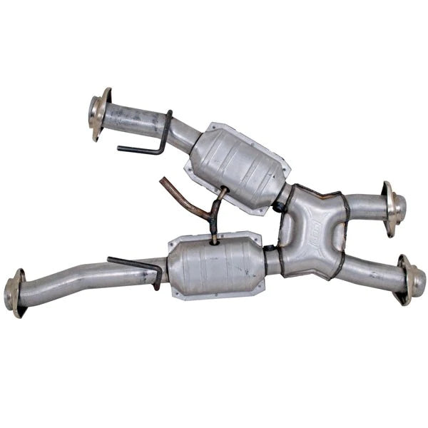 BBK Performance 79-93 Ford Mustang 5.0 High Flow Catted X-Pipe Auto