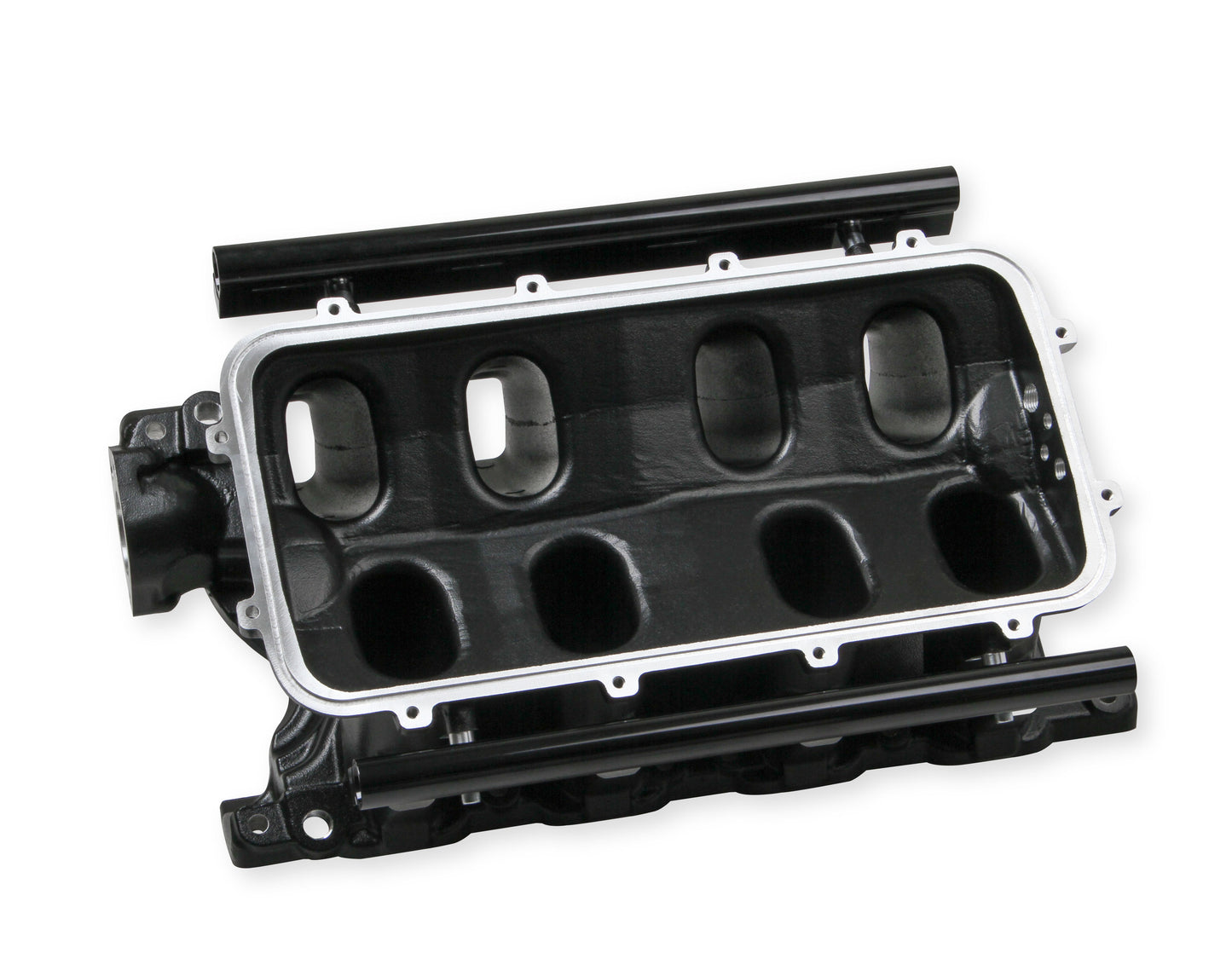 HOLLEY EFI BLACK 351W FORD HI-RAM EFI MANIFOLD BASE  (9.5" Deck)