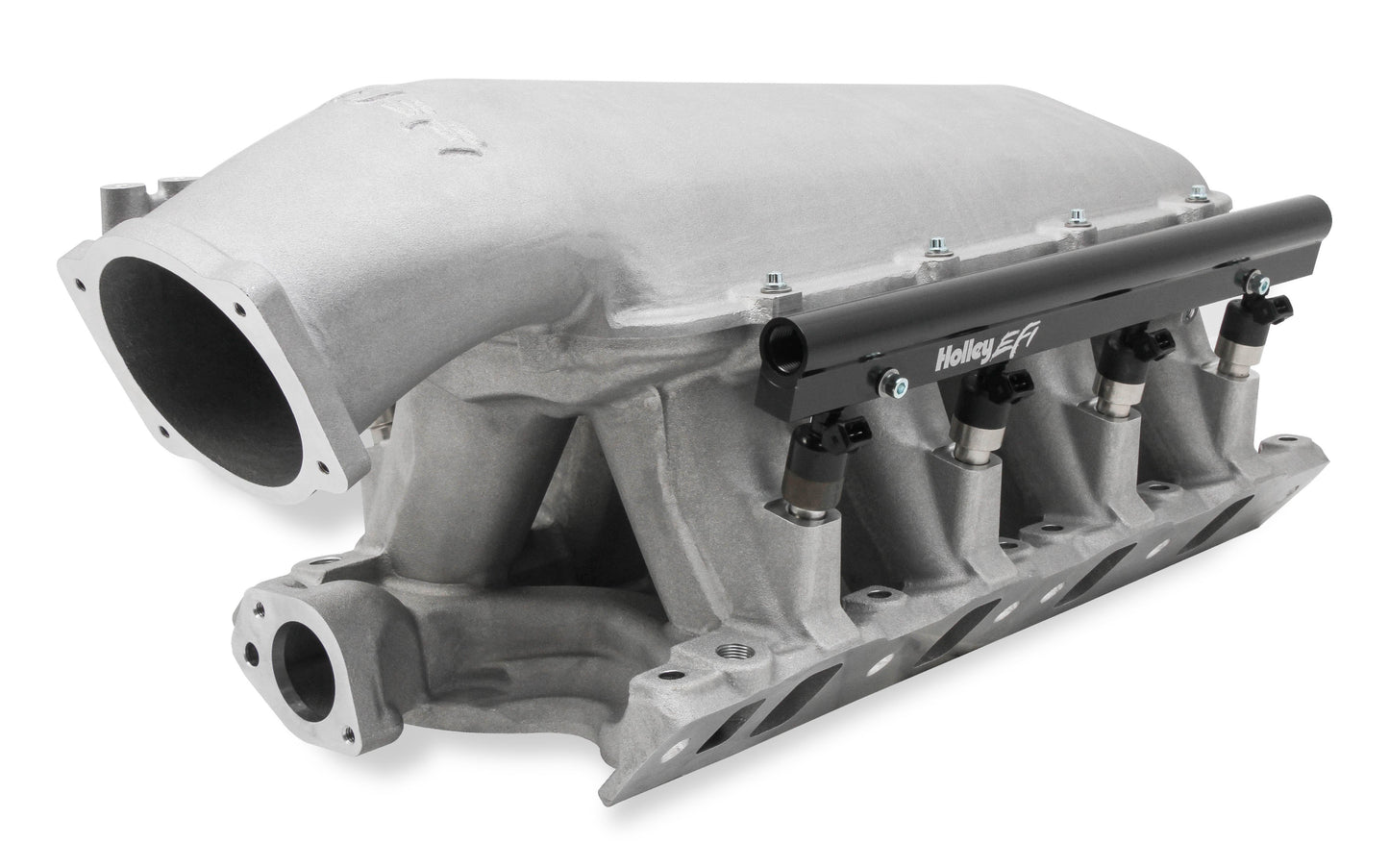 HOLLEY EFI 351W FORD HI-RAM EFI MANIFOLD (9.5" Deck) 105mm LS Throttle Body Flange Top