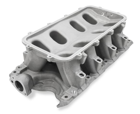 HOLLEY EFI 351W FORD HI-RAM EFI MANIFOLD (9.5" Deck) with 95mm LS Throttle Body Flange Top