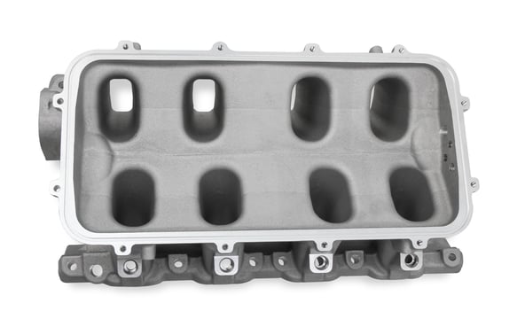 HOLLEY EFI 351W FORD HI-RAM EFI MANIFOLD (9.5" Deck) with 95mm LS Throttle Body Flange Top