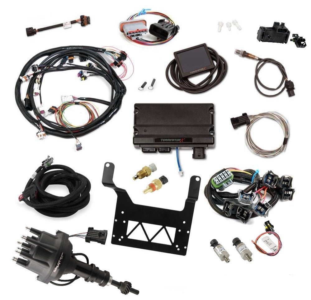 PSP HOLLEY EFI TERMINATOR X - FOX BODY MUSTANG 5.0 EFI KIT